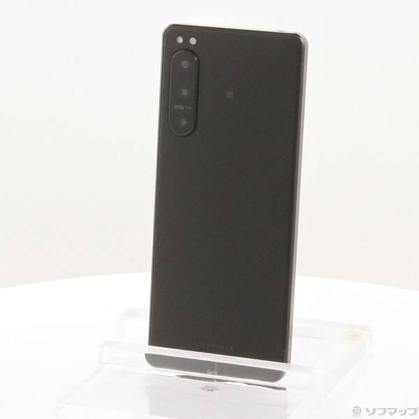 中古〕SONY(ソニー) Xperia 5 IV 256GB ブラック XQ-CQ44-B2JPCX0 SIM