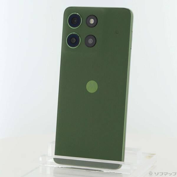 中古〕Motorola(モトローラ) moto g66j 5G 128GB ディルグリーン