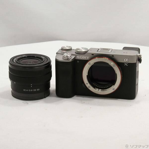 中古〕SONY(ソニー) α7C ズームレンズキット シルバー ILCE-7CL S〔344