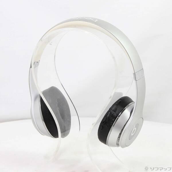 〔中古〕Beats by Dr. Dre Beats Solo3 Wireless MNEQ2PA／A シルバー〔377-ud〕