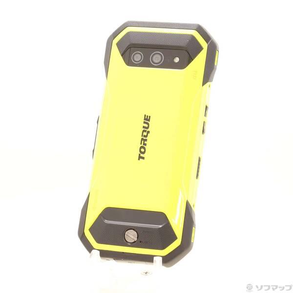 中古〕KYOCERA(京セラ) TORQUE 5G 128GB イエロー KYG01 auロック解除