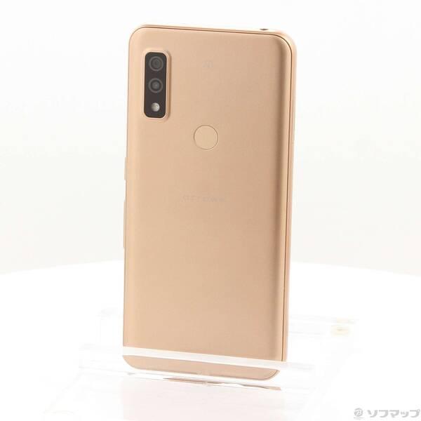 中古〕FUJITSU(富士通） arrows We 64GB ローズゴールド FCG01 au SIM