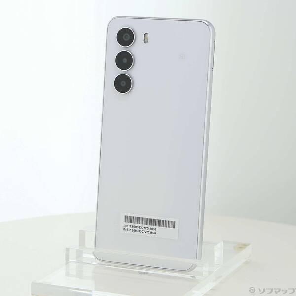 中古〕ZTE nubia S 5G 128GB ホワイト A403ZT Y!mobile SIMフリー〔348