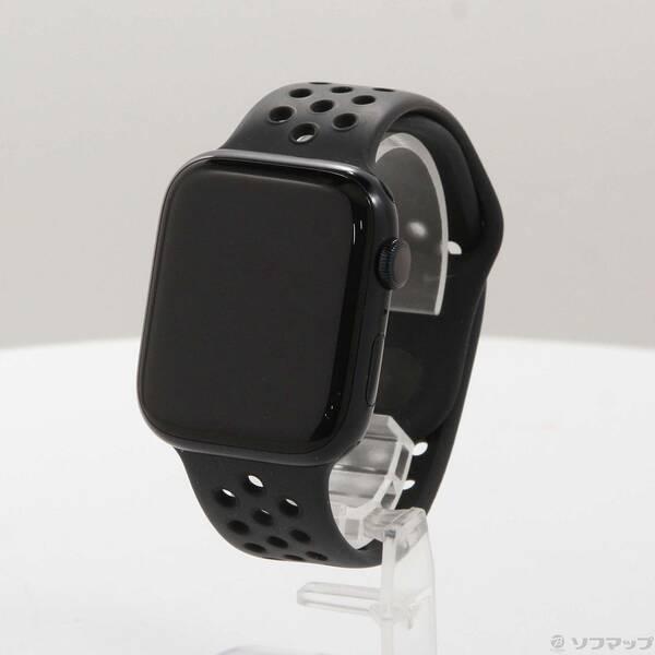 s　アップルウォッチ 7 NIKE 45mm ミッドナイトアルミ　美品 中古〕Apple(アップル) Apple Watch Series 7 Nike GPS 45mm