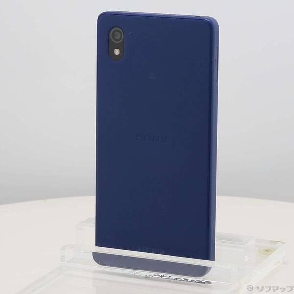 中古〕SONY(ソニー) Xperia Ace III 64GB ブルー SOG08 au SIMフリー
