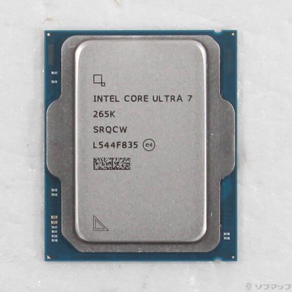 Intel core ultra 7 265k 新品未開封 中古〕intel(インテル) Core Ultra 7 265K 〔3.9GHz／LGA 1851〕〔262