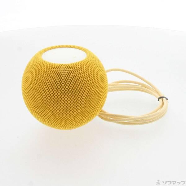 中古〕Apple(アップル) HomePod mini イエロー MJ2E3J／A〔198-ud