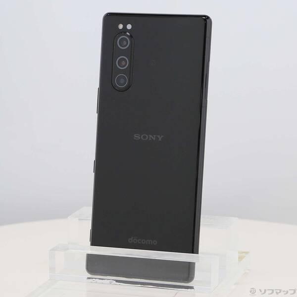 中古〕SONY(ソニー) Xperia 5 64GB ブラック SO-01M docomoロック解除