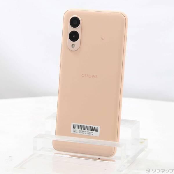 中古〕FCNT arrows We2 64GB ライトオレンジ FCG02 au SIMフリー〔349