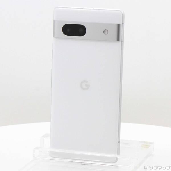中古〕GOOGLE(グーグル) Google Pixel 7a 128GB スノー au SIMフリー