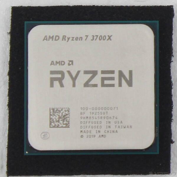 AMD Ryzen 7 3700X CPU 中古品　箱無し 中古〕AMD(エーエムディー) Ryzen 7 3700X 〔3.6GHz／SOCKET AM4