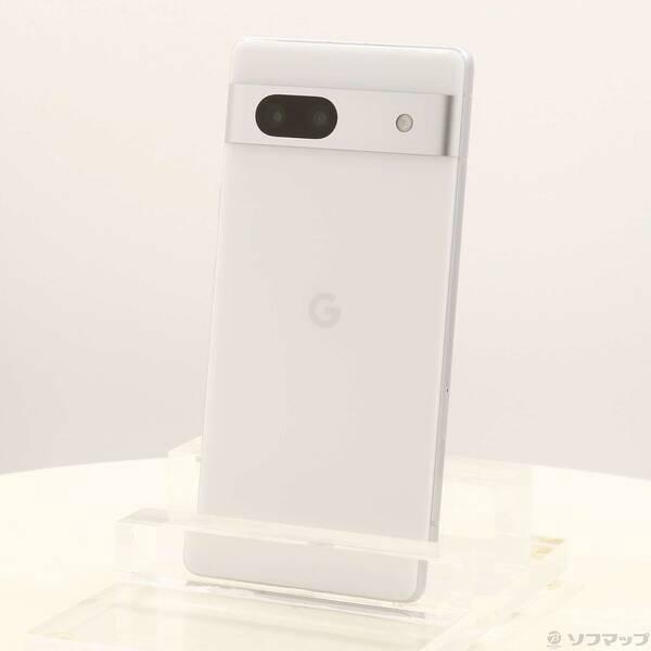 【美品】 Google Pixel 7a スノー 128GB SIMフリー箱付 中古〕GOOGLE(グーグル) Google Pixel 7a 128GB スノー au SIMフリー