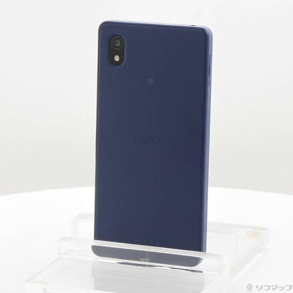 中古〕ワイモバイル Xperia Ace III 64GB ブルー A203SO Y!mobile SIM