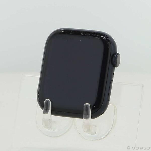 〔中古〕Apple(アップル) Apple Watch Series 7 GPS 45mm ミッドナイトアルミニウムケース バンド無し〔276-ud〕