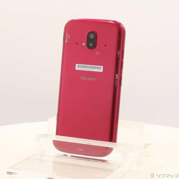美品 NTT docomo らくらくスマートフォン F-52B ピンク 中古〕FCNT らくらくスマートフォン 64GB ピンク F-52B docomo SIM