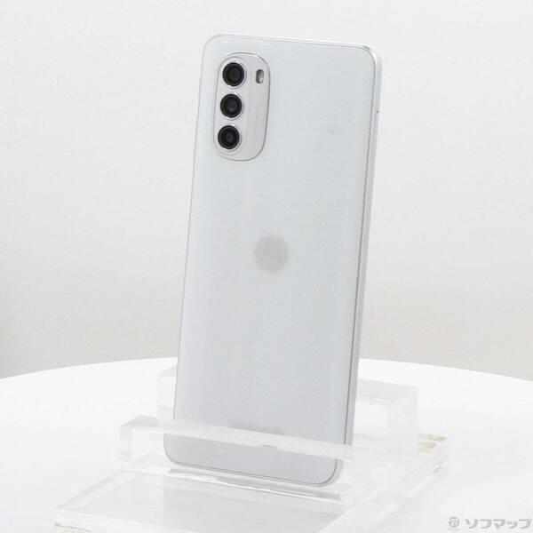 中古〕Motorola(モトローラ) moto g52j 5G II 128GB パールホワイト