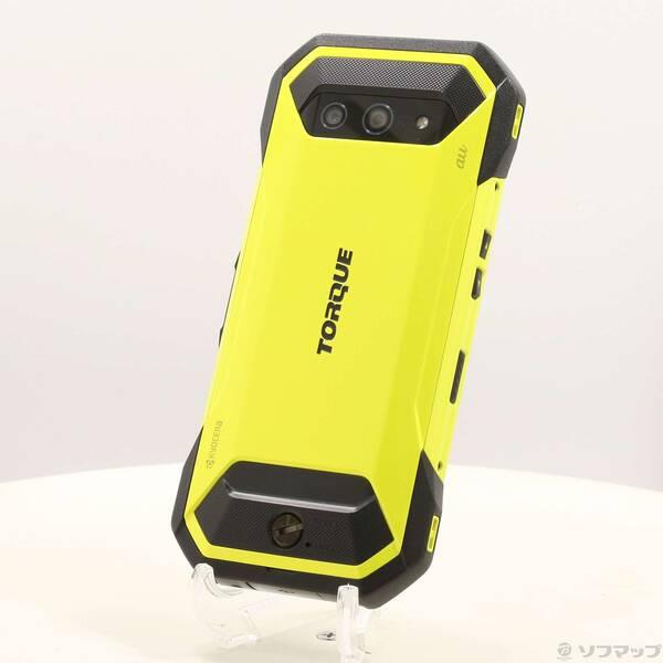 中古〕KYOCERA(京セラ) TORQUE 5G 128GB イエロー KYG01 auロック解除