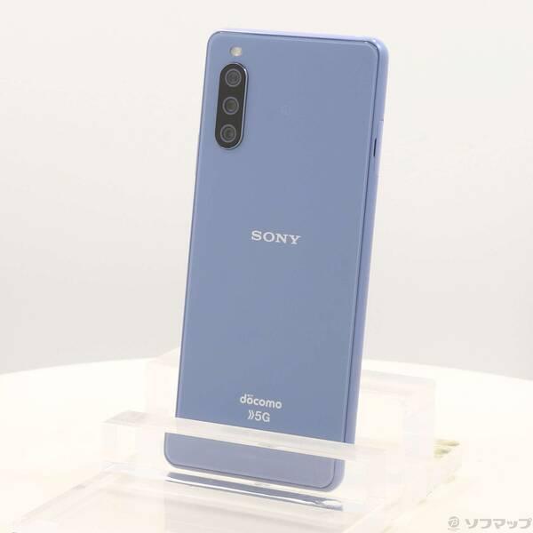 中古〕SONY(ソニー) Xperia 10 III 128GB ブルー SO-52B docomoロック