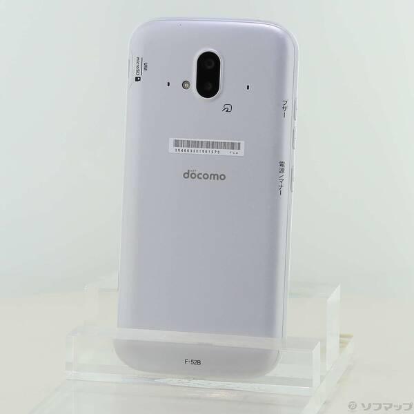 中古〕FCNT らくらくスマートフォン 64GB ホワイト F-52B docomo SIM