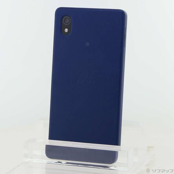 中古〕ワイモバイル Xperia Ace III 64GB ブルー A203SO Y!mobile SIM