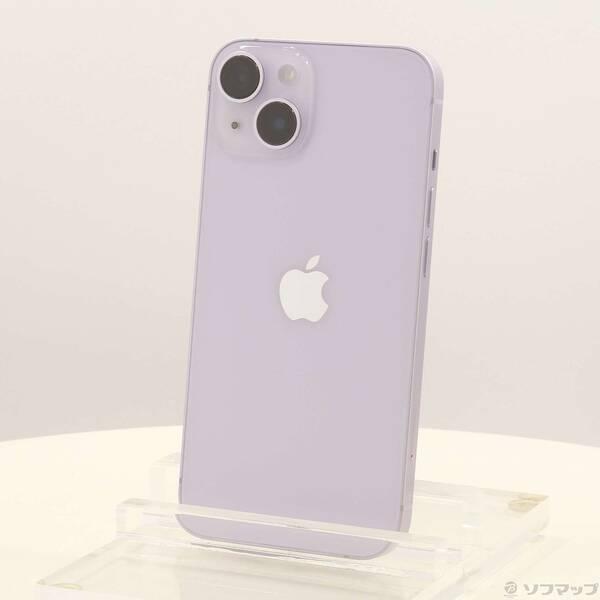 中古〕Apple(アップル) iPhone14 128GB パープル MPUY3J／A SIMフリー