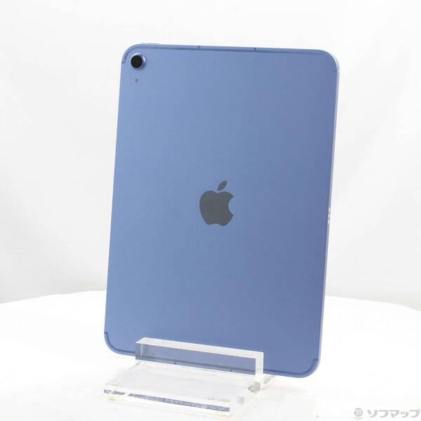 【中古】iPad A16 128GB Wi-Fi + Cellular ブルー 中古〕Apple(アップル) iPad(A16) 128GB ブルー MD7G4J／A SIMフリー