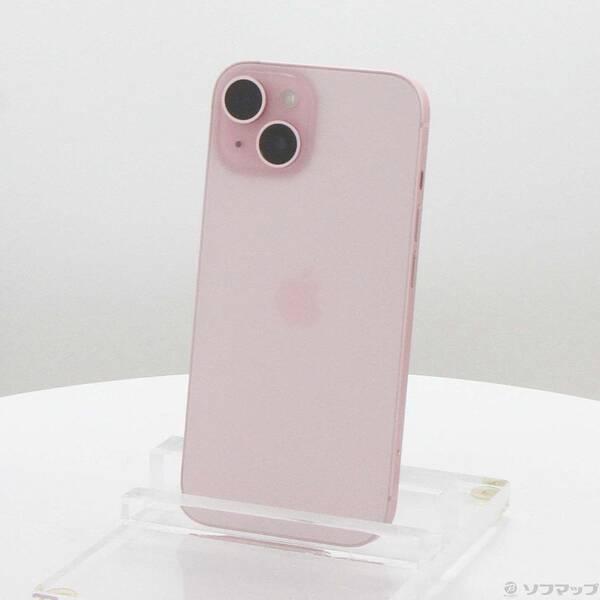 中古〕Apple(アップル) iPhone15 128GB ピンク MTMJ3J／A SIMフリー