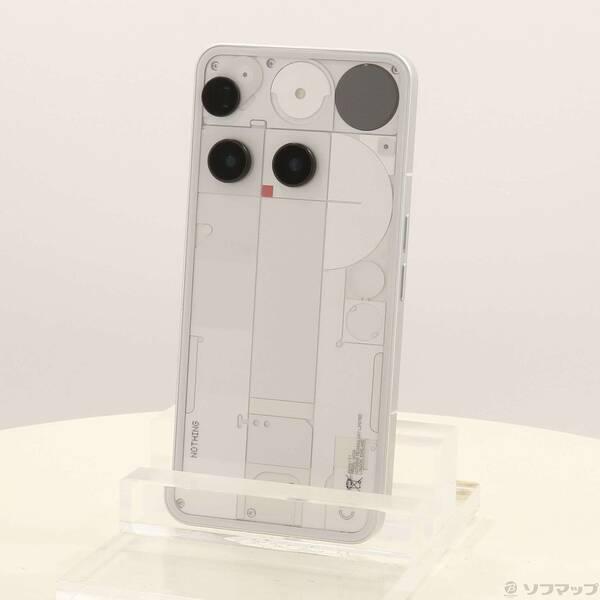 Nothing Phone (3) 本体とケース ほぼ未使用新品 中古〕Nothing（ナッシング） Nothing Phone (3) 256GB ホワイト