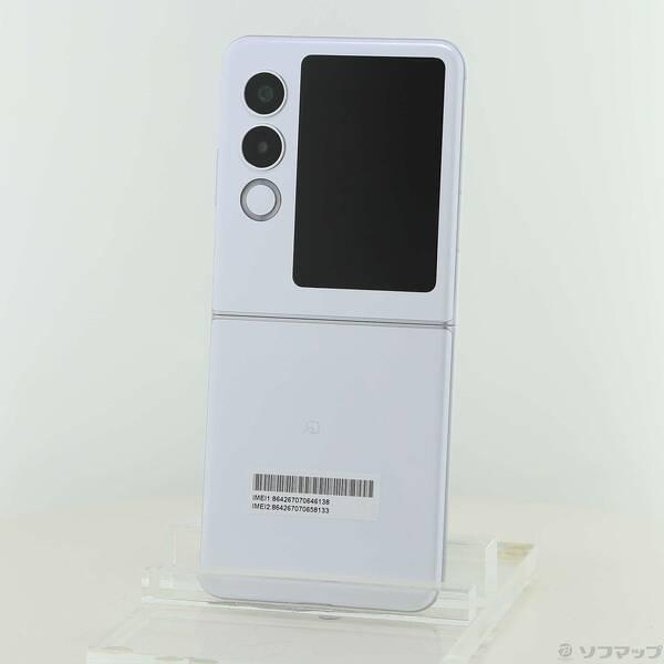 中古〕ZTE nubia Flip 2 128GB ホワイト A404ZT Y!mobile〔262-ud