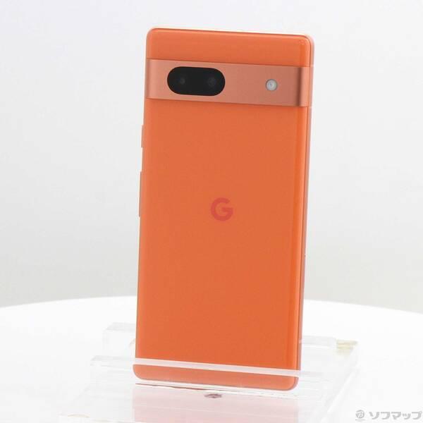 Google Pixel 7a 128GB コーラル(再生品) 中古〕GOOGLE(グーグル) Google Pixel 7a 128GB コーラル GA04438-JP