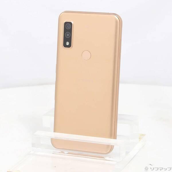 〔中古〕FUJITSU(富士通） arrows We 64GB ローズゴールド FCG01 au SIMフリー〔295-ud〕