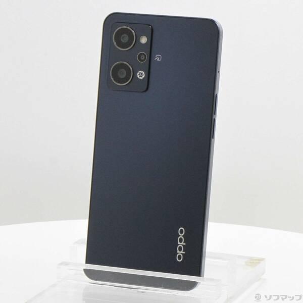 中古〕ワイモバイル OPPO Reno7 A 128GB スターリーブラック A201OP Y