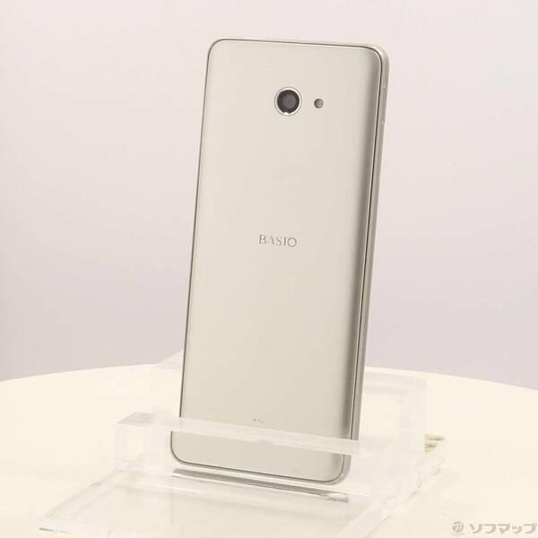 中古〕KYOCERA(京セラ) BASIO4 32GB シャンパンゴールド KYV47SNU UQ
