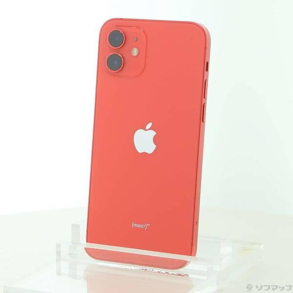 【中古品】Apple iPhone12 64GB レッド 中古〕Apple(アップル) iPhone12 64GB プロダクトレッド NGHQ3J／A SIM