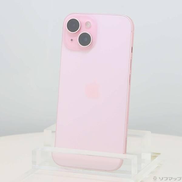 Apple iPhone 15 ピンク　128gb 中古〕Apple(アップル) iPhone15 128GB ピンク MTMJ3J／A SIMフリー