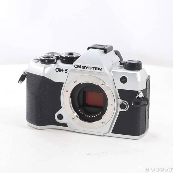 中古〕OMSYSTEM OM-5 Mark II ボディ シルバー〔258-ud〕 : ソフマップ