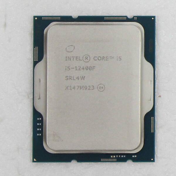 中古〕intel(インテル) Core i5 12400F 〔2.5GHz／LGA 1700〕〔262-ud