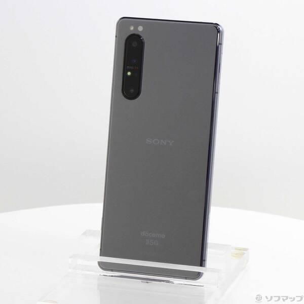 中古〕SONY(ソニー) Xperia 1 II 128GB パープル SO-51A docomoロック
