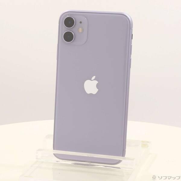 中古〕Apple(アップル) iPhone11 64GB パープル MWLX2J／A SIMフリー