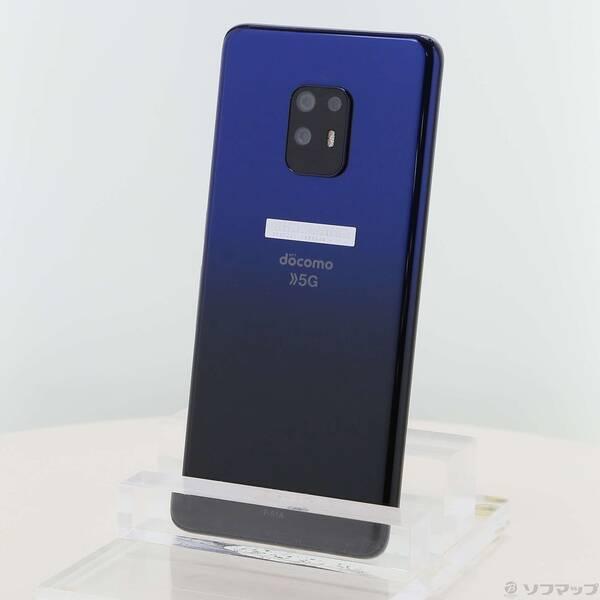 中古〕FUJITSU(富士通） arrows 5G 128GB ネイビーブラック F-51A