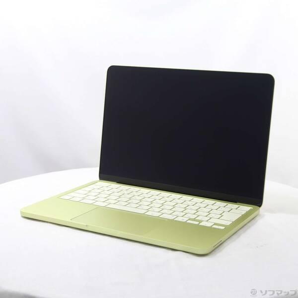 〔中古〕Apple(アップル) MacBook Neo 13-inch Early-2026 MHFE4J／A Apple A18 Pro 6コアCPU_5コアGPU 8GB SSD512GB シトラス 〔26.3 Tahoe〕〔276-ud〕