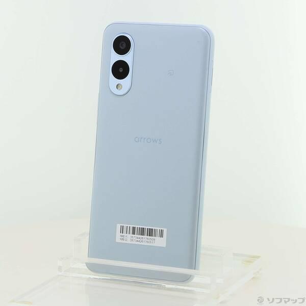 中古〕FCNT arrows We2 64GB ライトブルー FCG02 au SIMフリー〔269-ud
