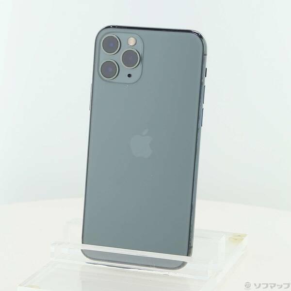 中古〕Apple(アップル) iPhone11 Pro 256GB ミッドナイトグリーン
