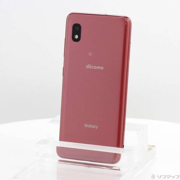 中古〕GALAXY(ギャラクシー) GALAXY A21 64GB レッド SC-42A docomo