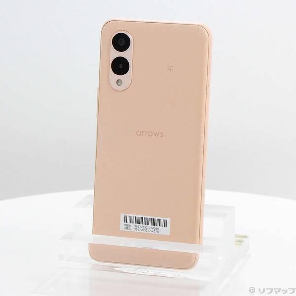 中古〕FCNT arrows We2 64GB ライトオレンジ FCG02 au SIMフリー〔371