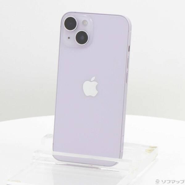 中古〕Apple(アップル) iPhone14 128GB パープル MPUY3J／A SIMフリー