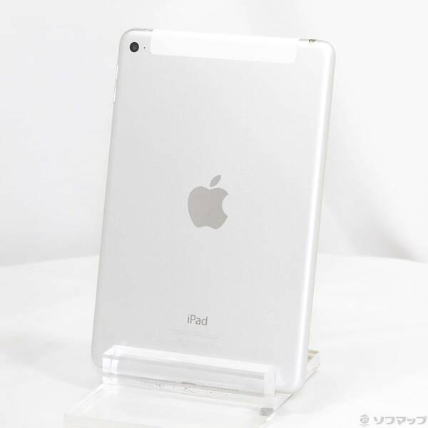 〔中古〕Apple(アップル) iPad mini 4 16GB シルバー MK702J／A auロック解除SIMフリー〔377-ud〕