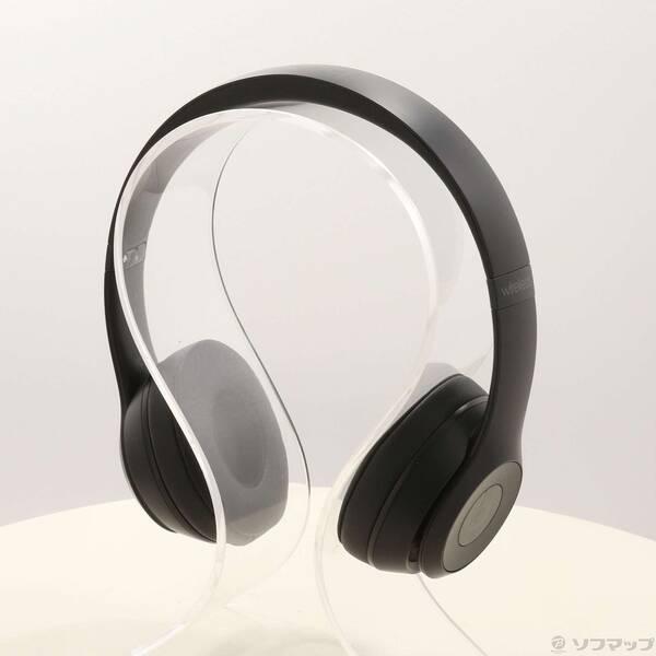 〔中古〕Beats by Dr. Dre Beats Solo 3 Wireless MX432PA／A ブラック〔377-ud〕