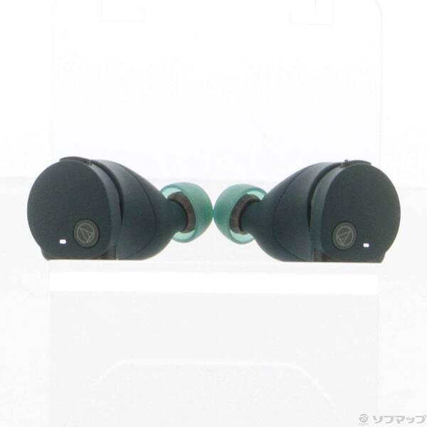 〔中古〕audio-technica(オーディオテクニカ) ATH-CKS50TW2GR グリーン〔344-ud〕