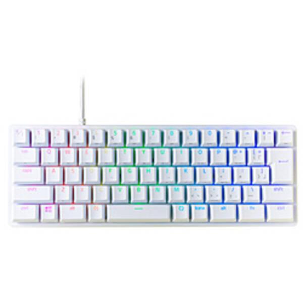 〔中古〕RAZER(レイザー) 〔展示品〕 Huntsman Mini JP Clicky Optical Switch RZ03-03390900-R3J1 ホワイト 紫軸〔377-ud〕
